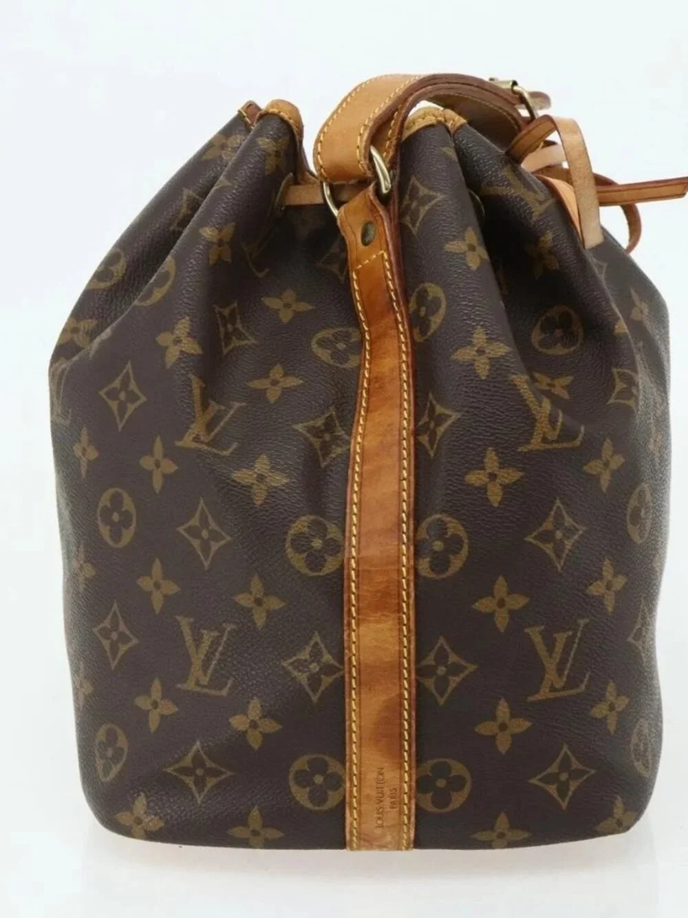 LOUIS VUITTON Monogram Petit Noe Shoulder Bag M42226 LV Auth mr2448